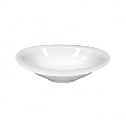 Dessertschale oval 17x16 cm 00003 weiss Top Life