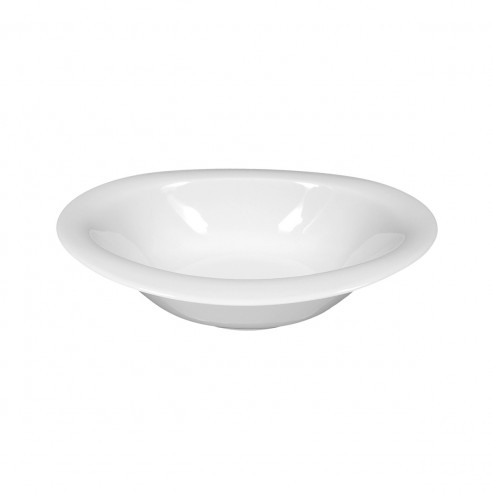Schale oval 21x20 cm 00003 weiss Top Life