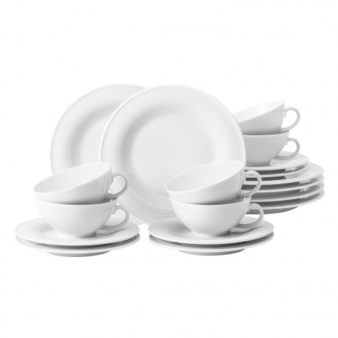 Teeservice 18-teilig BT klein 00003 weiss Beat