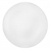 Servierplatte rund flach 33 cm - Life Fashion luxury white 25676