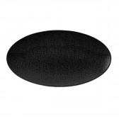 Servierplatte oval 33x18 cm - Life Fashion glamorous black 25677