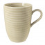 Becher mit Henkel 0,35 l mit Relief