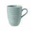 Becher mit Henkel 0,35 l mit Relief
