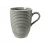 Becher mit Henkel 0,35 l mit Relief
