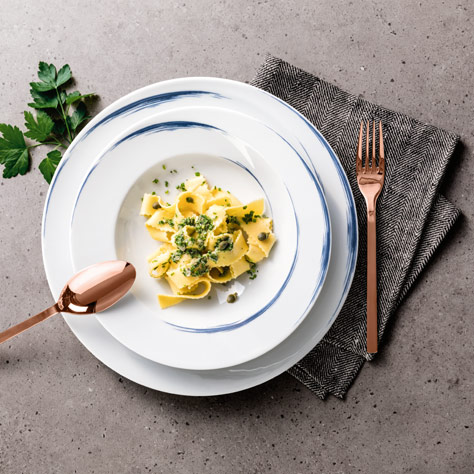 Porzellanserie Paso »Blue Brush«