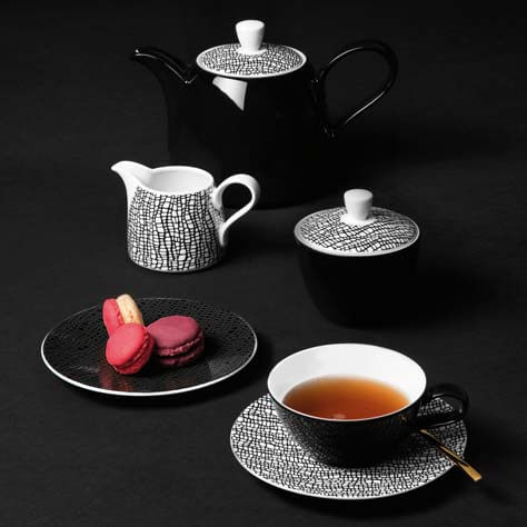 Porzellanserie Life »Glamorous Black« Edel und mystisch – das Porzellandekor Life »Glamorous Black«