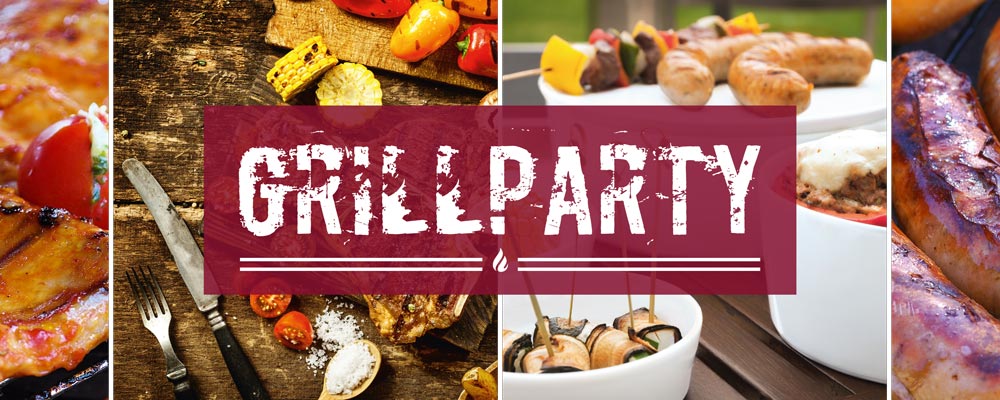 Grillparty mit Geschirr und Porzellan von Seltmann Weiden